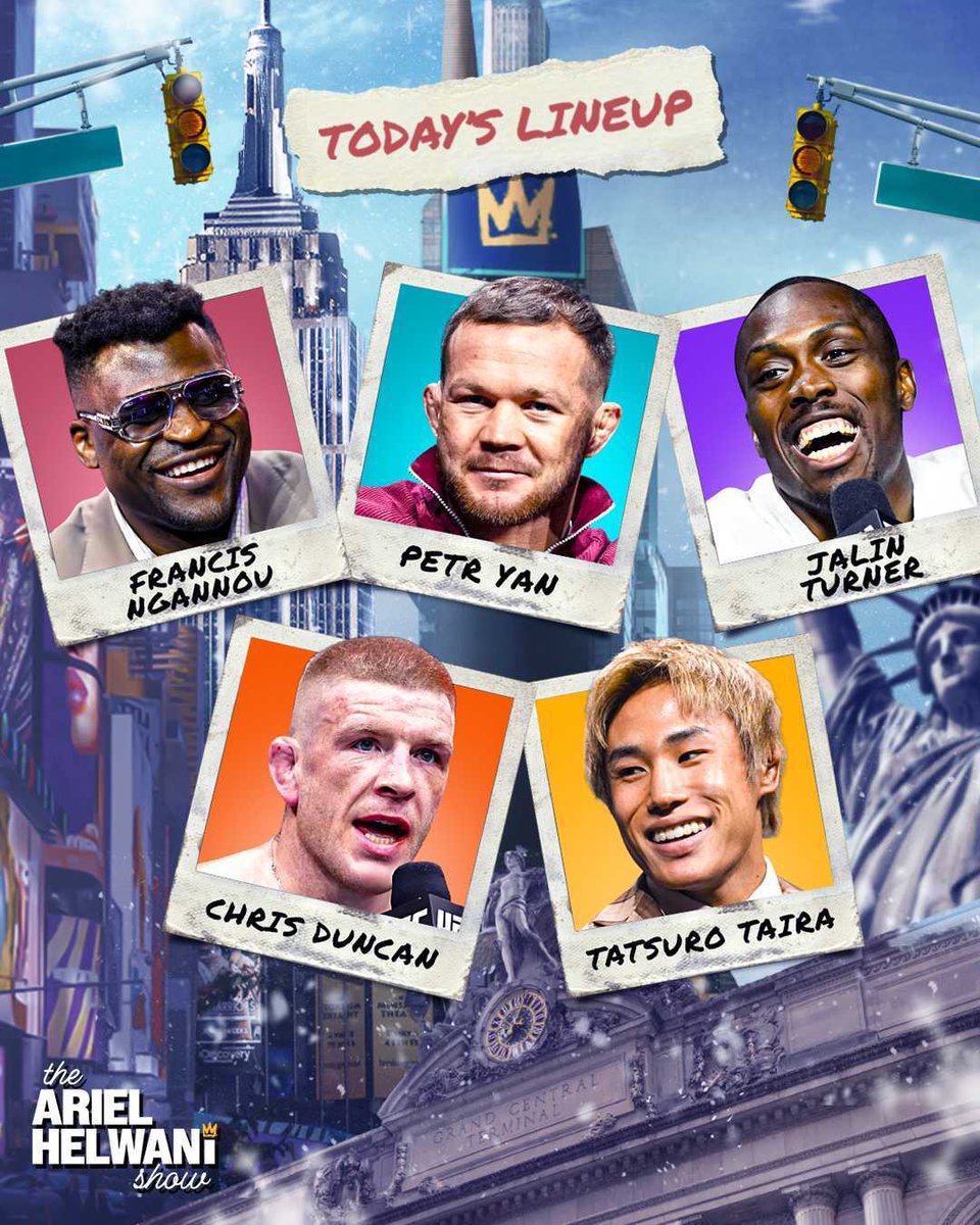 arielhelwani's tweet image. Some called it a stacked show, we just call it Wednesday 🥞