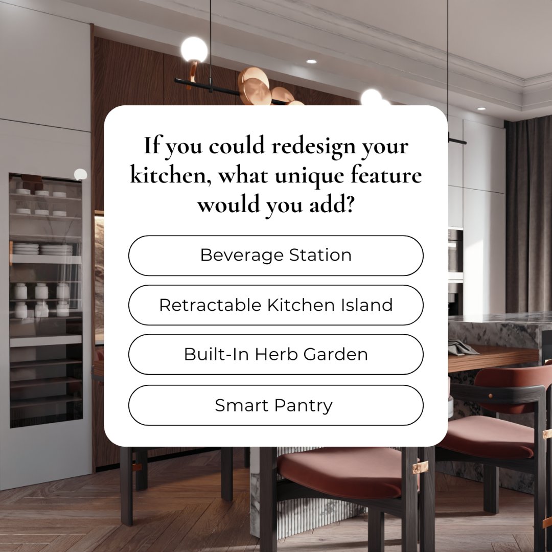 TanyaYahnke's tweet image. Dreaming of the perfect kitchen setup? If you could redesign your kitchen, what unique feature would you add?

#kitchendesign #homeinspo #dreamkitchen #kitchenremodel #Lacombe #Blackfalds #Reddeer #realtor #centralalbertarealestate
