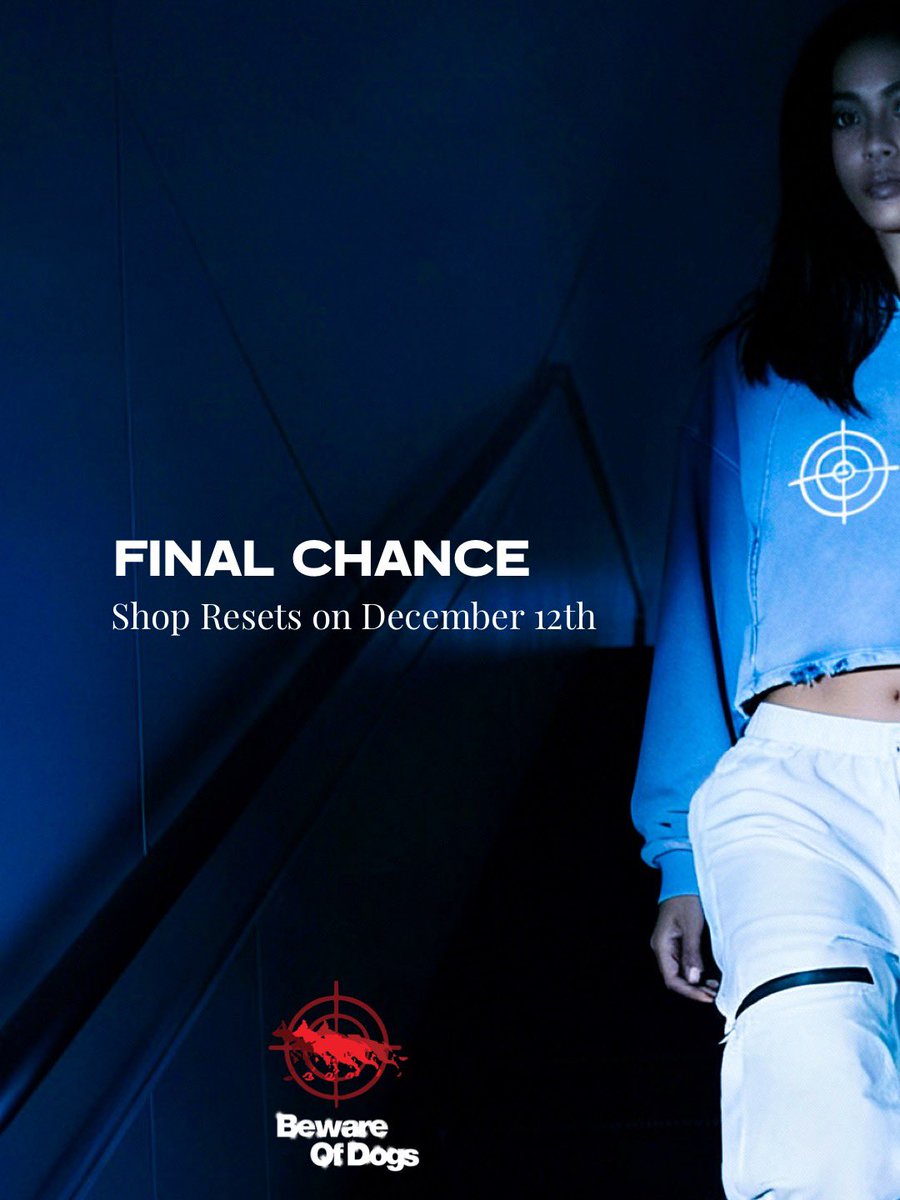 bodclothes's tweet photo. LAST CHANCE
Shop Resets on December 12th

New Items Coming Soon!
https://t.co/VkFznWRSz2 https://t.co/wLRvQr0sxo