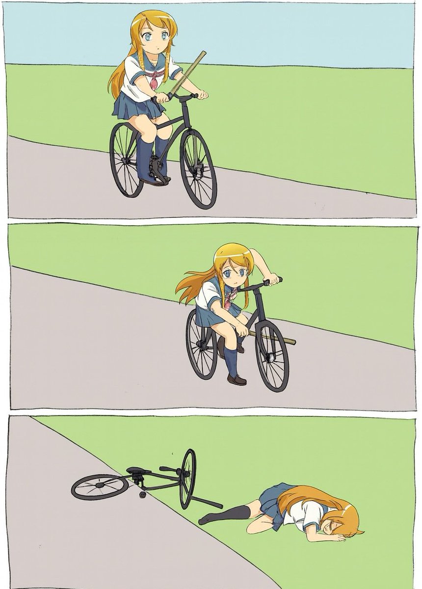 Das bin ich, jeden Tag, seit ca. einem halben Jahr: