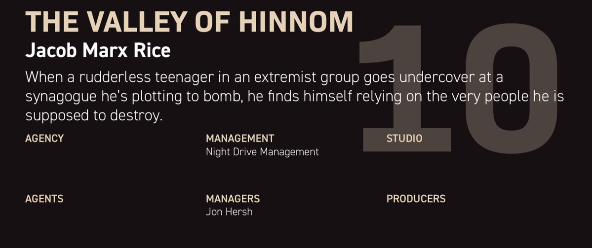 ScriptPipeline's tweet image. Somehow we missed one...

The inimitable Jacob Marx Rice!