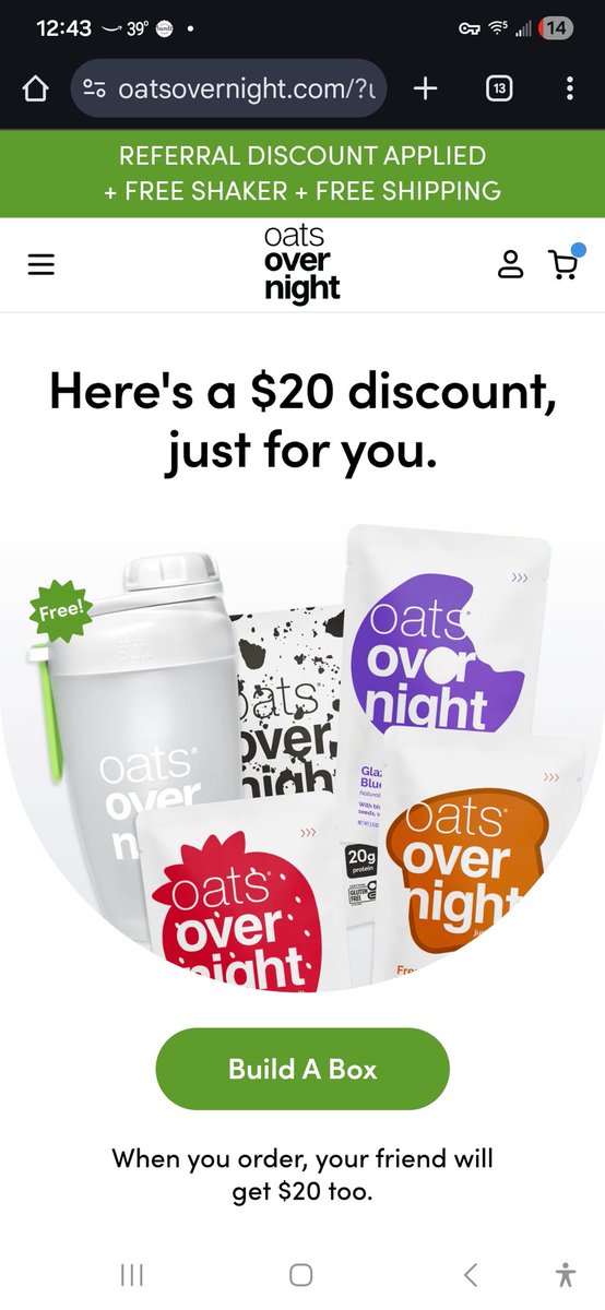 bobbi1981's tweet photo. I love my overnight oats, click the link to order  and we both get discounts. 
https://t.co/QhVEcr9DSg https://t.co/9MOe8omdba