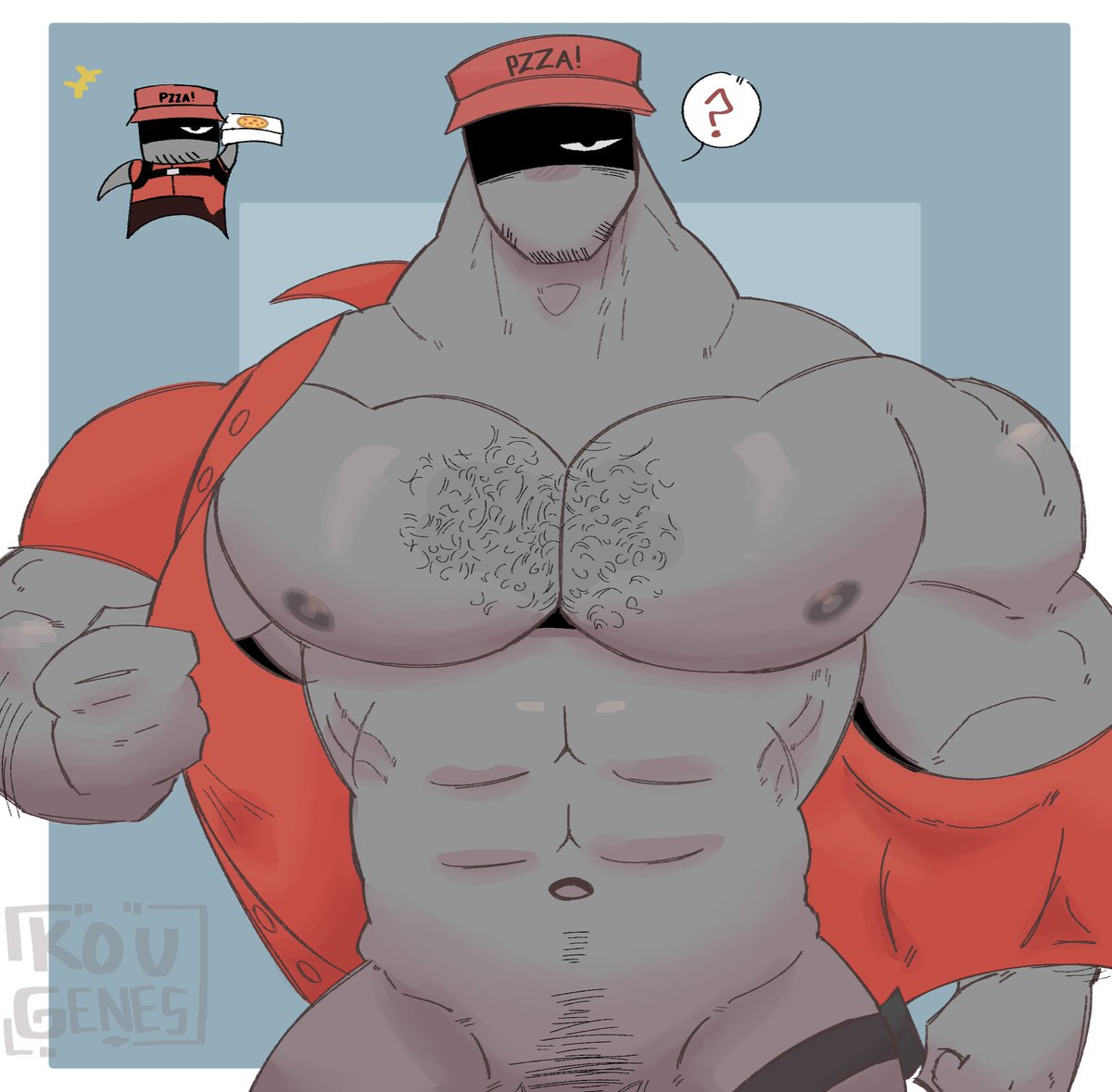 kougenes's tweet image. His shift has ended. Don&apos;t let him catch you staring,,
#robloxart #roblox #pizzagame