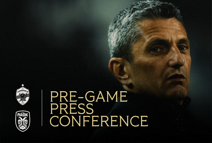 PAOK_FC's tweet image. #PressConf Οι δηλώσεις των #TheGeneral Λουτσέσκου και Ντεσπόντοφ ζωντανά από την κάμερα του #PAOKTV στο link παρακάτω. #LUDPAOK #UEL 

🔗youtube.com/live/enuqAwGHZ…