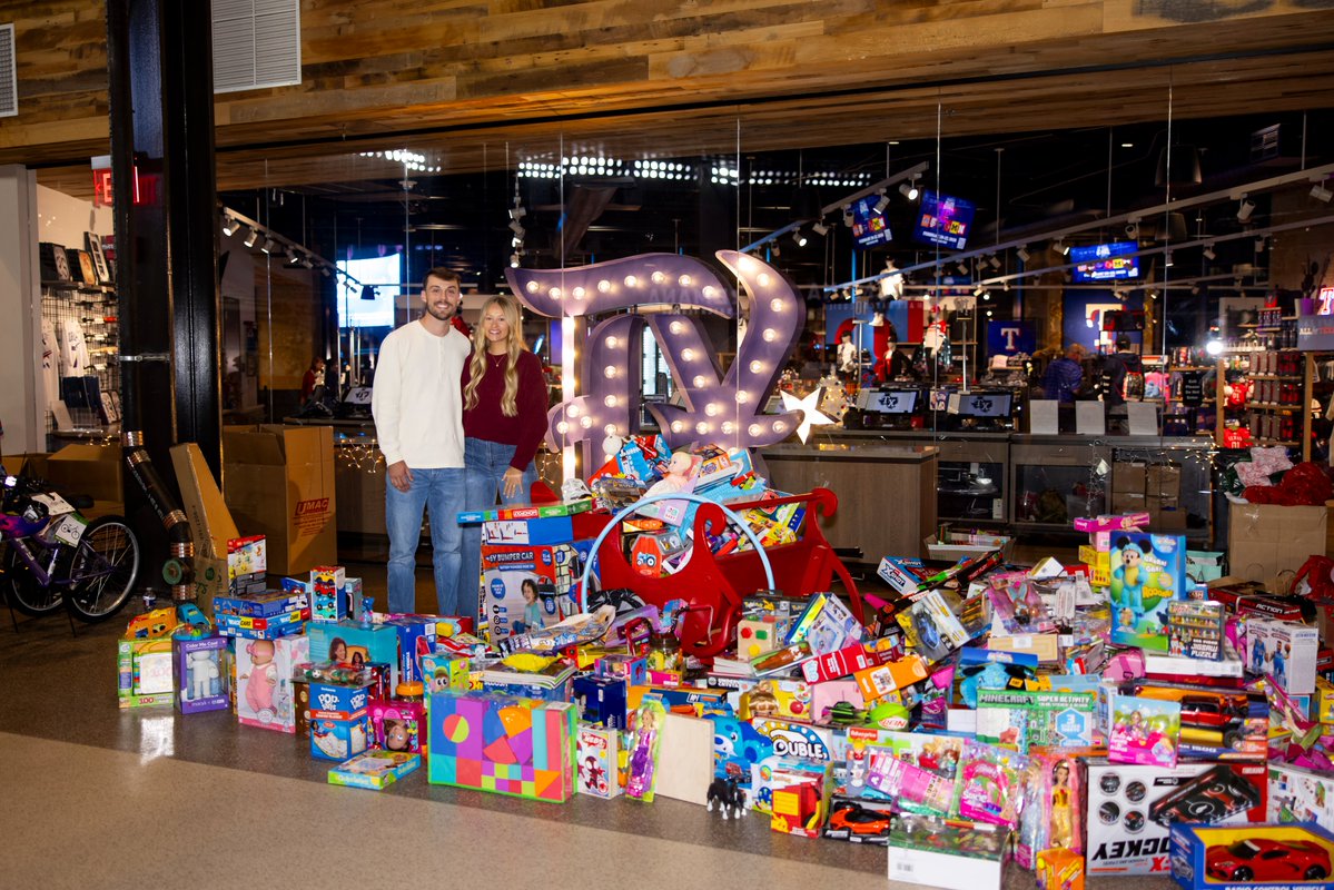 Over 1,000 toys were collected last night at our Toy Drive, hosted by Evan and Kaylen Carter, to support Mission Arlington!