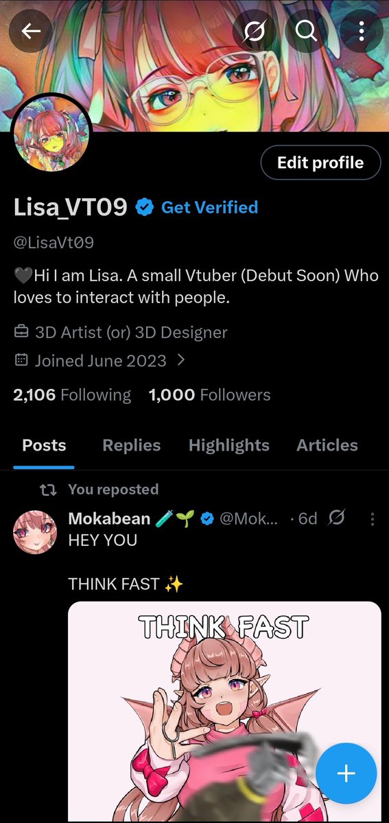 LisaVt09's tweet photo. 🥳🌹🤌1000 followers 🥳🎉 
Huge thanks to everyone for the love &amp; support (⁠◍⁠•⁠ᴗ⁠•⁠◍⁠)⁠❤ it truly means a lot 💕 ❣️💕❣️💕❣️💕
Let's keep creating together🥰  
#ThankYou #1000 Followers #ArtCommission #Vtuber #ChibiArt #Ironmouse #Shylily #Milestone #ThankYou https://t.co/tqyv46m9Kf