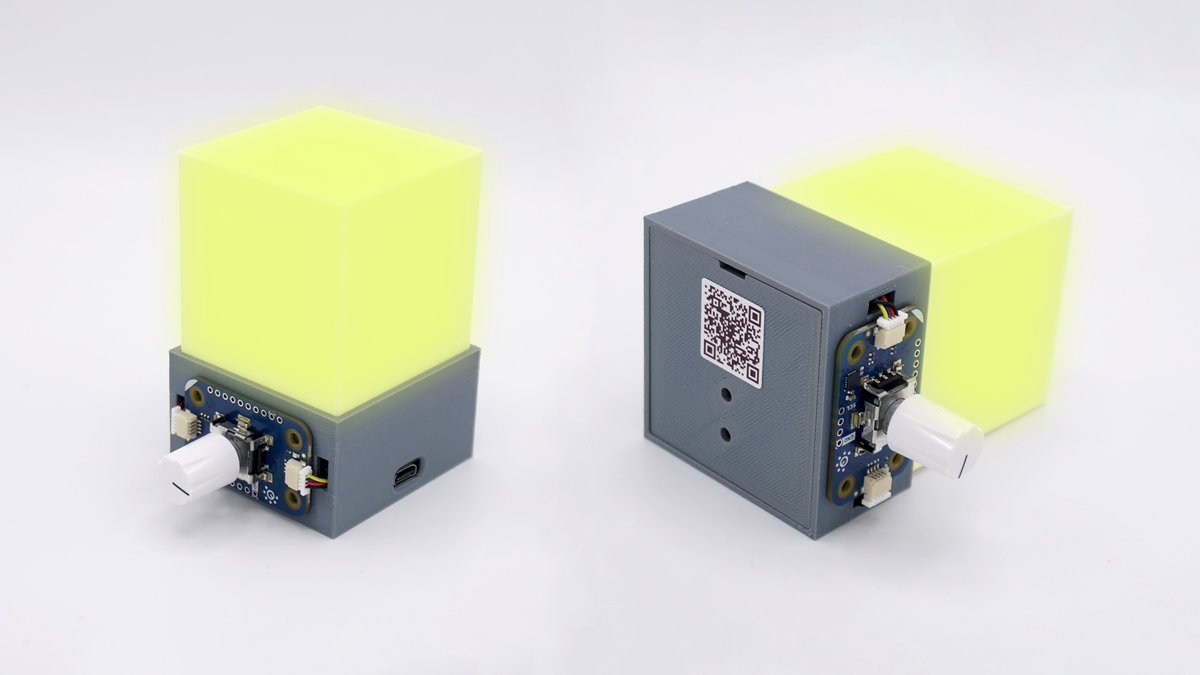 arduino's tweet image. Built using an Arduino Nano Matter and a couple Modulino nodes, @mcmchriis&apos; smart desk lamp functions as a Matter-compliant color lightbulb that can be controlled via Apple Home, Google Home, or Amazon Alexa over a Thread network.

💡 Watch tutorial: youtu.be/cvbFVSgDC1k