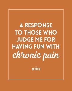 “You have no idea what it takes for me to just get out of bed in the morning let alone ride an hour from home… I sometimes pay the price for days after. I’m just trying to ‘live’, I’m not asking to be judged.” When I Do Something Fun Despite #ChronicPain buff.ly/4g8dTGK