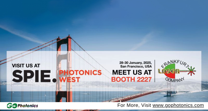 gophotonics's tweet image. Frankfurt Laser to Display Next-Generation Laser Systems at SPIE Photonics West 2026

Read More ow.ly/Fmz850XGIYa

#FrankfurtLaser #distributed #feedback #laser #ablation #spectrum #analysis #radar #ranging #quantum #optics #holography #photonics #Insights #INDUSTRY #NEWS