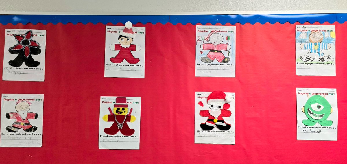 HValverde_DWS's tweet photo. Our little Colts got creative and disguised their gingerbread man❣️
#LoveDesertWind #ItsTheColtWay @DWS_PK8 https://t.co/CN57OPacpK