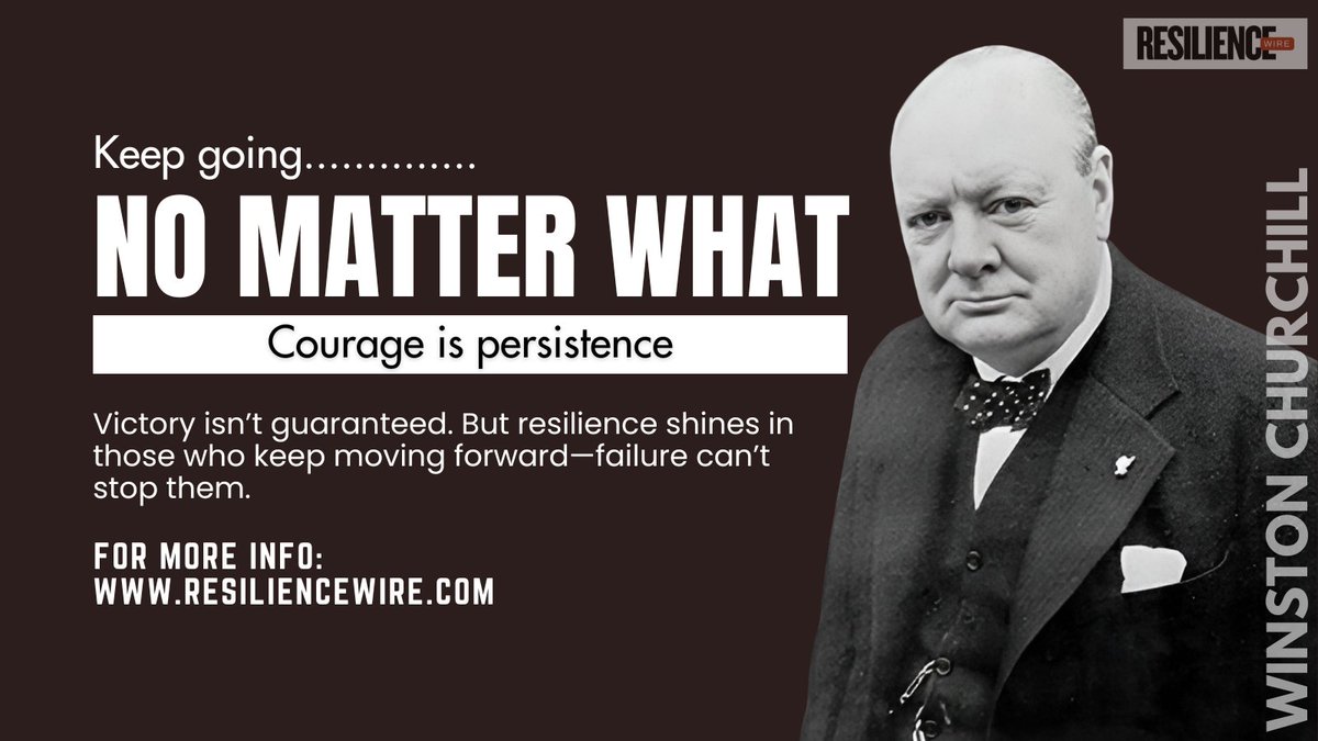 Resilience_Wire's tweet photo. Persistence beats perfection.
Resilience isn’t about never falling — it’s about never stopping.

Keep moving, keep learning, keep pushing forward.

🔗 https://t.co/xTDzJAJOHY
  Via @Resilience_Wire 

#Resilience #KeepGoing #MentalStrength #Leadership #GrowthMindset #NoMatterWhat #ResilienceWire