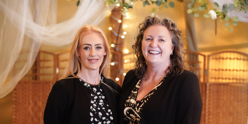 Our lush Suzanne &amp; Amanda, the fab friendly faces behind our last post🥰

Your tailored bespoke ceremony means everything to us 🥰❤️

Thanks to the wonderful @neildenhamphotography  for the 📷

#yourdayyourway #friendlyfaces #allaboutyou #morethanajob #makingitpersonal #cannyfolk