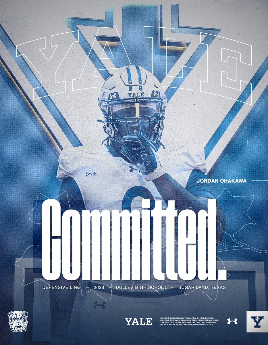 COMMITTED‼️ #AGTG <a href="/yalefootball/">Yale Football</a> <a href="/CoachJanecek/">Tim Janecek</a> <a href="/CoachRenoYale/">Tony Reno</a> <a href="/coach_smcgowan/">Sean McGowan</a> <a href="/AlexKurtzYale/">Alex Kurtz</a> <a href="/YUFBRecruiting/">Yale Football Recruiting</a> <a href="/DullesFootball/">DHS Viking Football</a> <a href="/CoachGarrey/">Bill Garrey</a> <a href="/Coach_NJones/">Nick Jones</a> <a href="/CoachL_ONeal/">Leeshad O’Neal</a> <a href="/dctf/">Dave Campbell's — TexasFootball.com</a> <a href="/samspiegs/">Sam Spiegelman</a> <a href="/Perroni247/">Brian Perroni</a> <a href="/TFloss32/">Todd Glawson</a> <a href="/MikeRoach247/">Mike Roach</a> <a href="/ChadSimmons_/">ChadSimmons</a> <a href="/GregBiggins/">Greg Biggins</a> <a href="/GPowersScout/">Greg Powers 🏟️</a> <a href="/MishCFB/">Mish CFB</a>