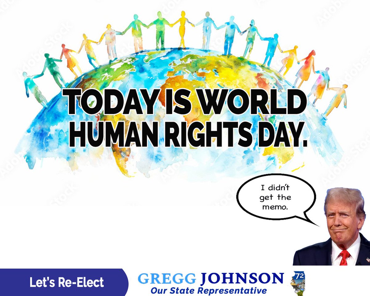Today is Human Rights Day. May each of us, every day, commit ourselves to making the Promise of America a reality for everyone. Regardless of skin color, language spoken, where they come from, who they love, who they worship (or not). Everyone.