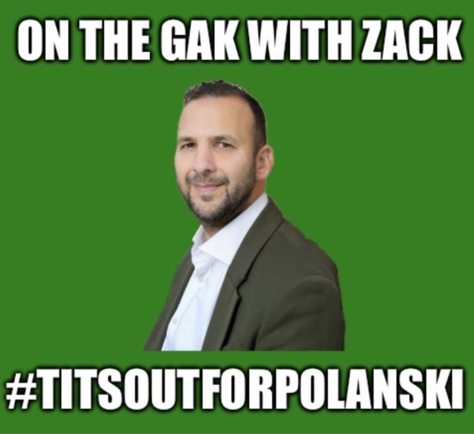 The Rest Is War Crimes Podcast #rattled 

FUCK FARAGE ZACK’S ON THE CHARGE 💚