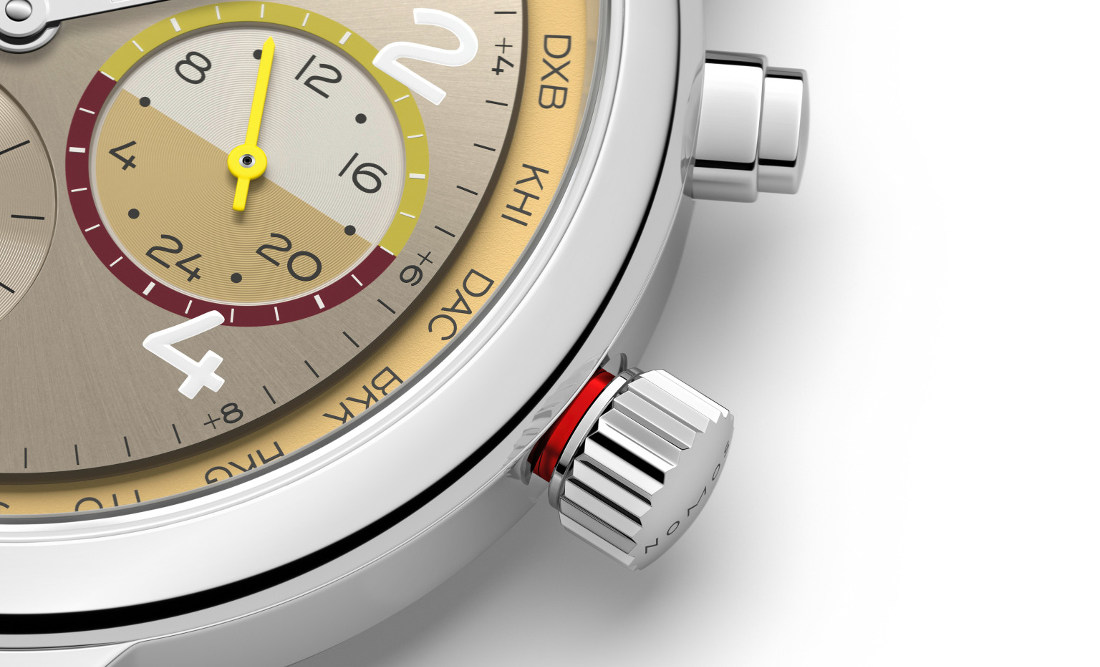 MrStateless's tweet image. Nomos unveils two new Club Sport Neomatik Worldtimer editions: Roam &amp;amp; Reverie ⏱️✨
Fresh champagne dials, distinct color palettes, and the signature world time mechanism 🌍.

Full story at mrstateless.com 👇

#Nomos #Worldtimer #WatchNews #Horology #Watches #mrstateless