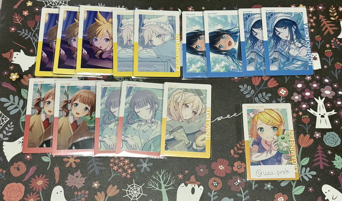 uzu_prsk's tweet photo. 【交換/譲渡】 プロセカ エピカ グリ缶

譲▷画像のもの(リプ欄に続く)

求▷同異種 KAITO、リン、司、類、まふゆ、雫、志歩、咲希、冬弥、彰人(一部友人分含む)

なんでも検討しますが希望数所持している物はお断りする事もございます🙇‍♀️
セカライ大阪（金・土)手渡し希望
お気軽にお声掛け下さい✨ https://t.co/vMLRvmAQ56