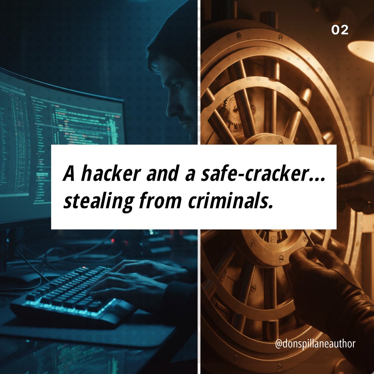 don_spillane's tweet photo. Stealing from criminals was normal for them until they touched mafia money and every dangerous enemy began hunting them hard.

 #mafiathriller #crimeheroes #thrilleraddict #actionstory #suspensebooks #highstakesread #crimeworld #booklovers #pageturner #donspillaneauthor https://t.co/IwQGHAWJ6V