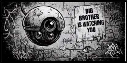You don’t wake up in a dystopia.
You slide into one without noticing.

$BIGBRO Is Watching You.
