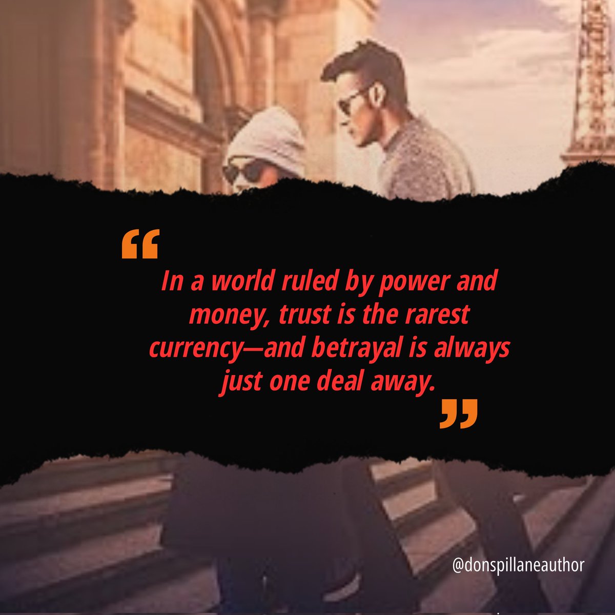 don_spillane's tweet photo. When a hit fails, Sarah and Joshua must escape fast, outsmart spies, mafia bosses, and a crooked banker with blood on hands.

#donspillaneauthor #crimefiction #spystory #thrillerlife #bookcommunity #fastpacedread #actionthriller #mustreadbook #suspensejunkie #crimehunter https://t.co/PABr1jA1tM