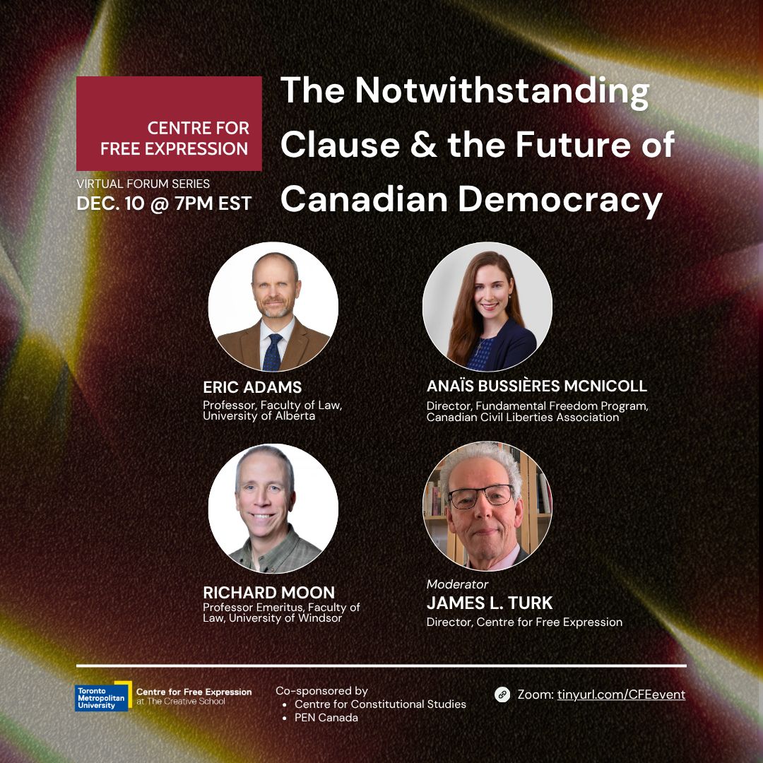 Centre for Free Expression tweet media