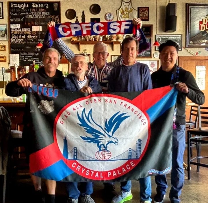 CPFCSF's tweet photo. Thursdays at @pigandwhistlesf 
Join us on the 11th at noon!
Shelbourne v Palace in the Conference League! #FCKUEFA https://t.co/KeFLn2B95d