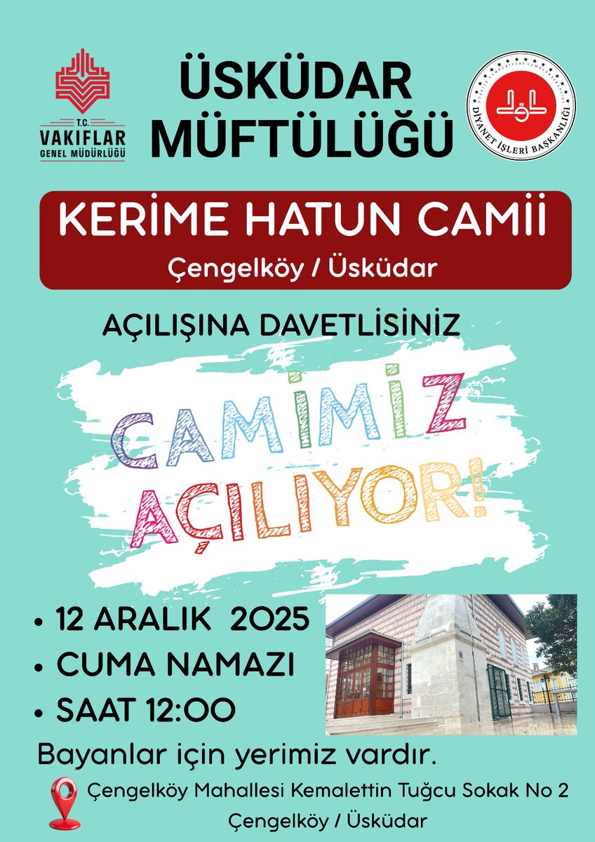 Üsküdar Müftülüğü (@uskudarmuft) on Twitter photo 
