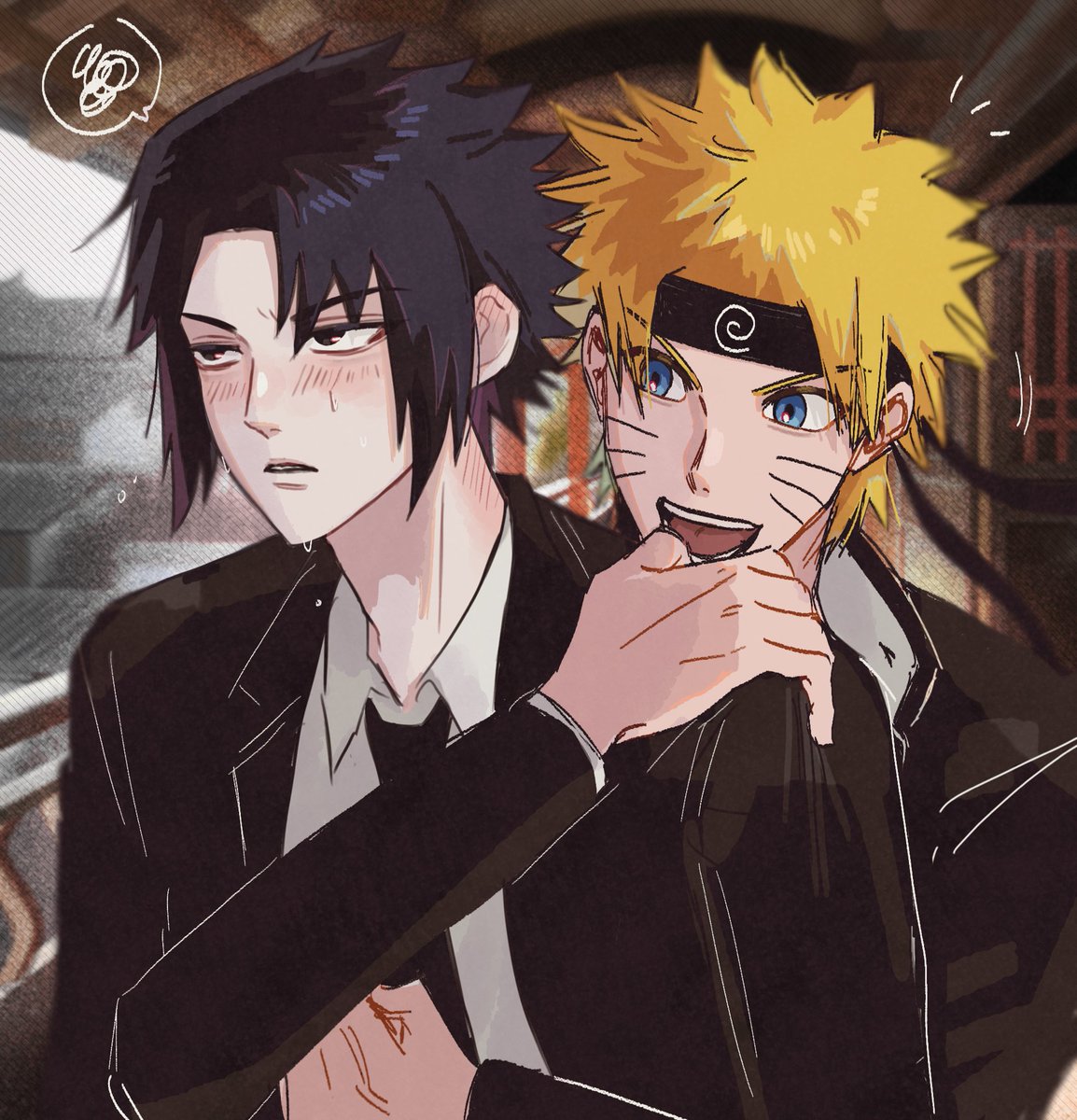 트친분이랑 나루사스 합작했습니다🥹!!
제가 싸스케 그리고 트친분이 나루토랑 채색 다 해주셨어요….🤤🤤♡