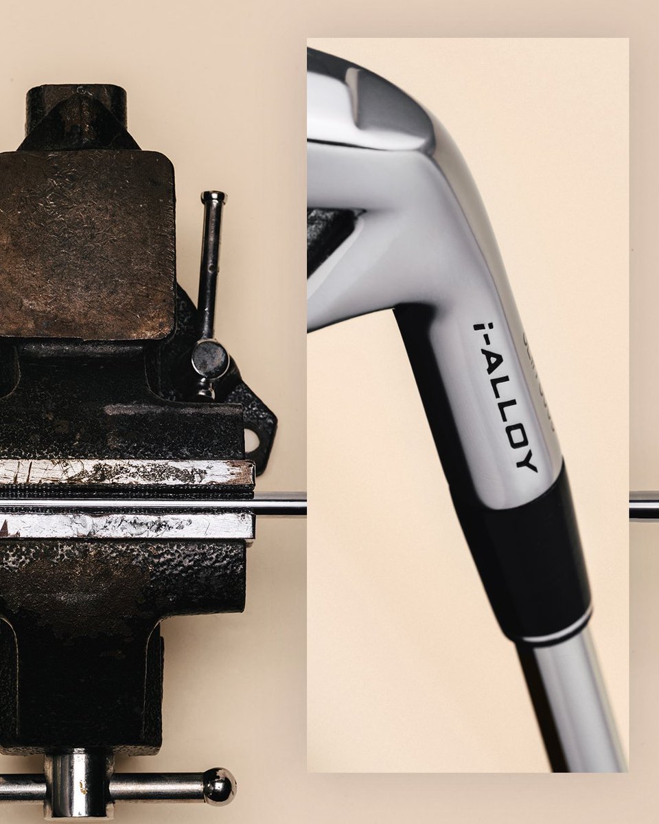 SrixonEurope's tweet photo. The perfect balance of science &amp; sensation.🧪⚖️ That’s i-ALLOY. The softest, most responsive material ever engineered, specifically for game &amp; super game improvement irons. Softer. Quieter. Sweeter.👌

#ZXiR #golftech #golfperformance https://t.co/TOPtUQY4rh
