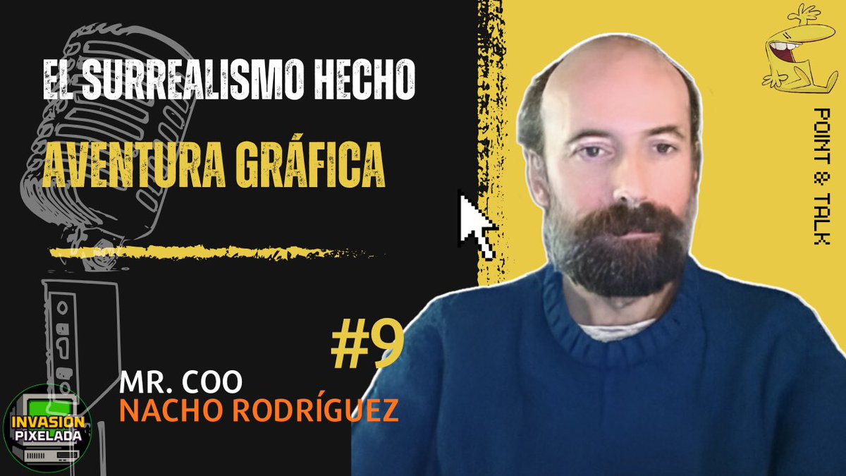 Entrevista a Nacho Rodríguez | Origen de Mr. Coo, AVENTURAS GRÁFICAS y creatividad sin límite 

👉🏻 youtu.be/wXyU01GCGEo?si… 

#pointandclick