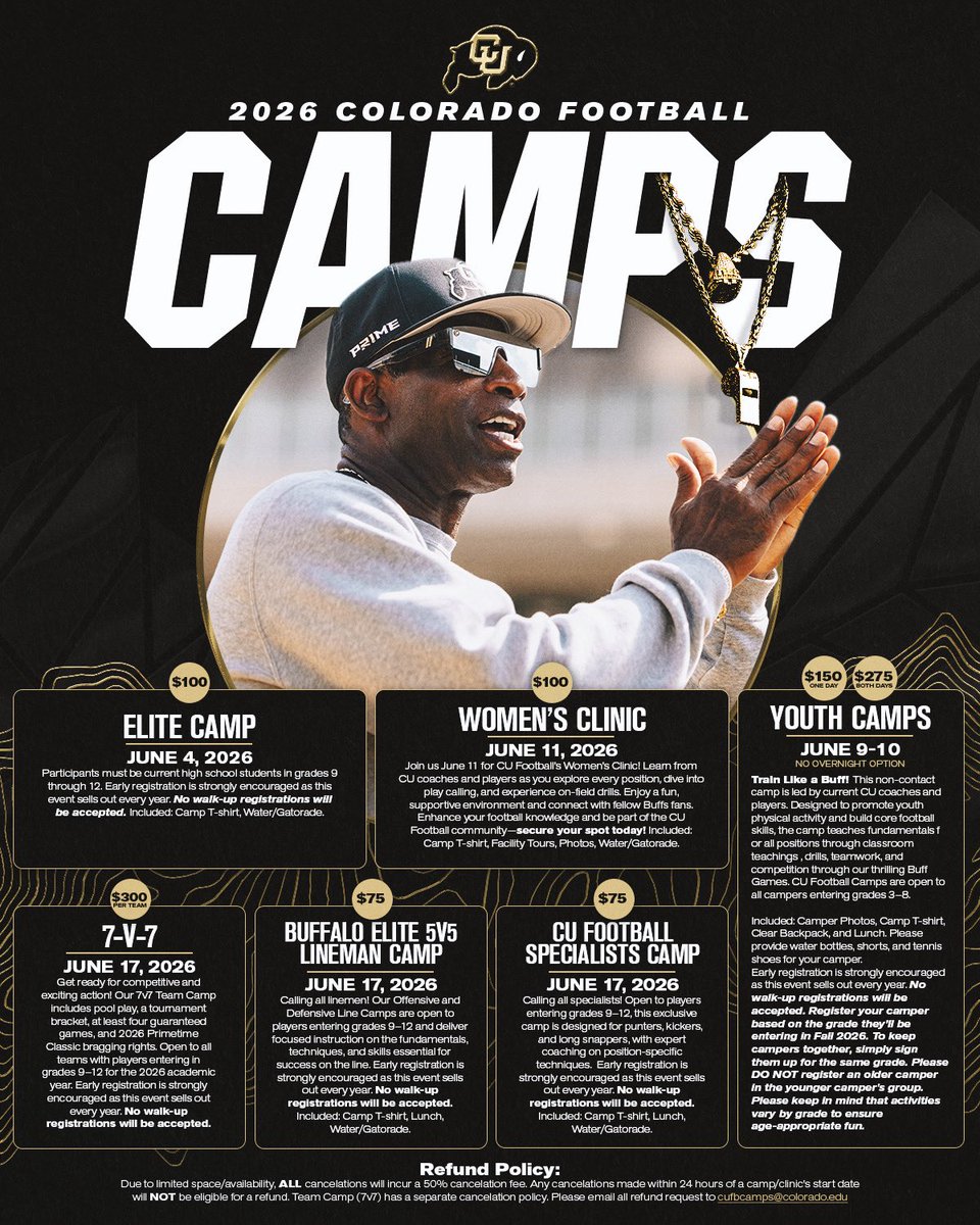 Colorado Buffaloes Football tweet media