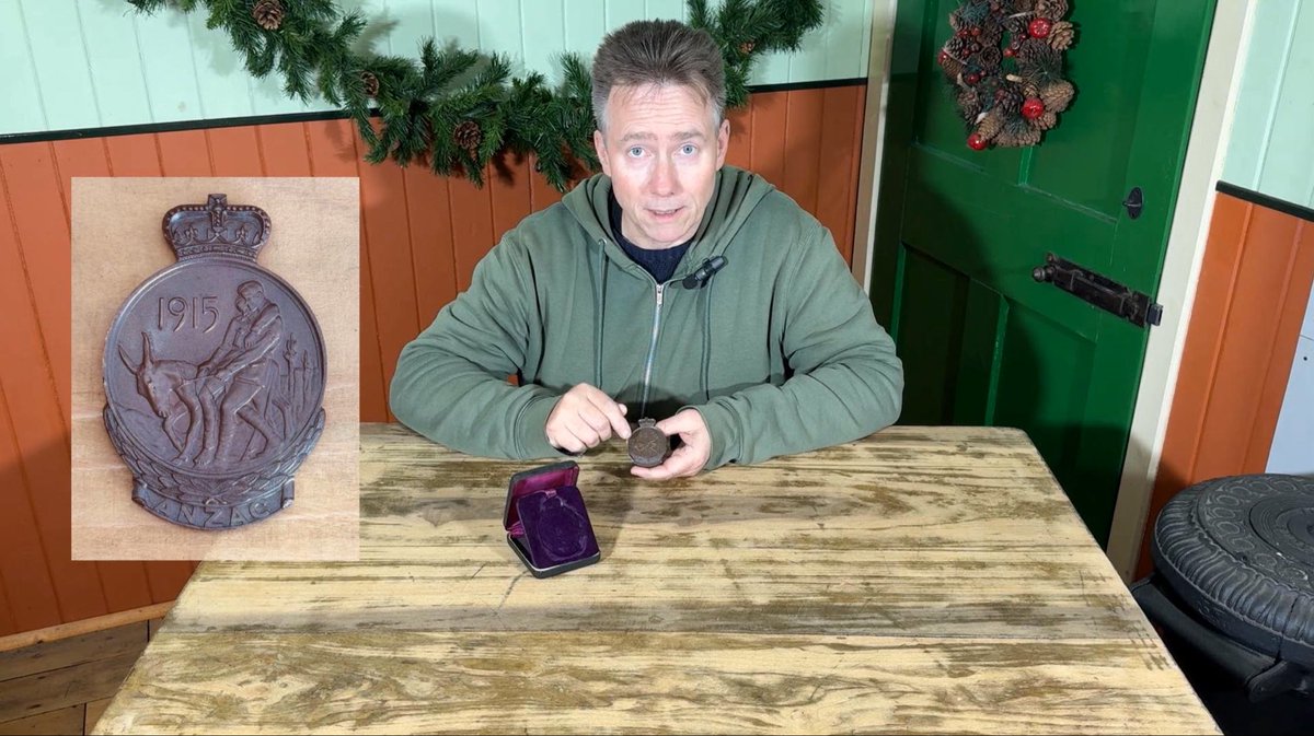 A 1960s story with a 1915 theme for you on Day 10 of #HutVent2025 as Taff tells us about a commemorative medallion...

youtu.be/v6yF8o7tlVQ
