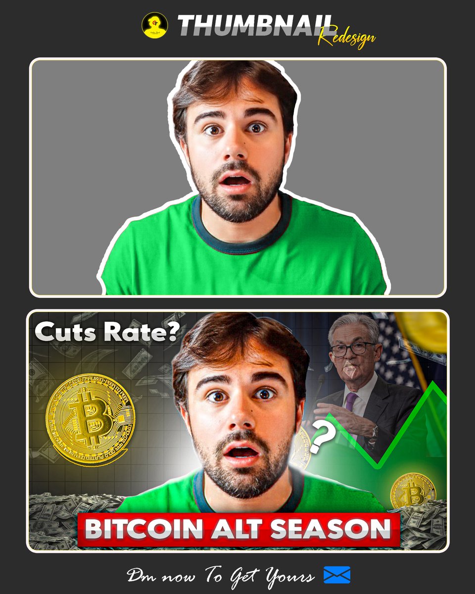 Creative7864c's tweet image. Detail makes the difference 🎯
See the Before ➡️ After glow ✨
#BeforeAfter #DesignTransformation #CreativeThamb #ThumbnailDesign #YouTubeThumbnails #GraphicDesign #ThumbnailArtist #VisualUpgrade #DesignSkills #CreativeProcess