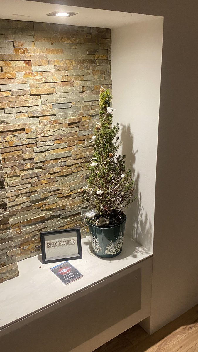 Xmas decorations are up. If that’s. It enough for you go fuck yourselves and have a happy Xmas 🎄