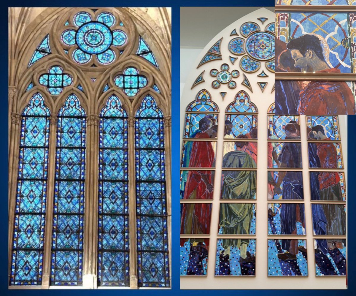 Prière de conserver les anciens vitraux pour pouvoir les remettre quand les Macron seront partis.

D’avance merci.