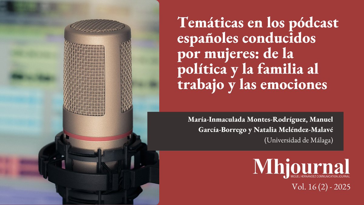 Miguel Hernández Communication Journal tweet media