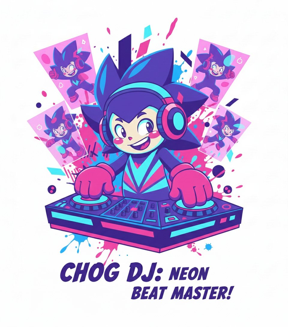 Mehram51's tweet photo. $CHOG DJ: Turning creativity into rhythm, and rhythm into movement.
Let the neon beats take over! 🎶💜✨
@ChogNFT @chog_xyz
.
.
.
.
.
.
.
.
#CHOG #NeonVibes #BeatMaster https://t.co/x7MWTQeH3B