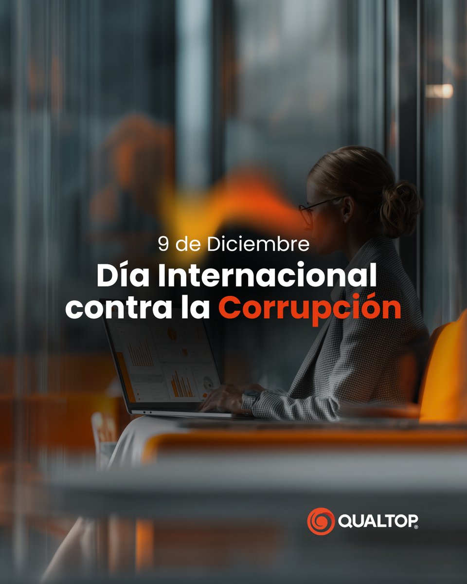 qualtop_'s tweet photo. Este 9 de diciembre, en el Día Internacional contra la Corrupción, reafirmamos nuestro compromiso con una cultura basada en la ética y la confianza. https://t.co/J7ok4HXqFh
