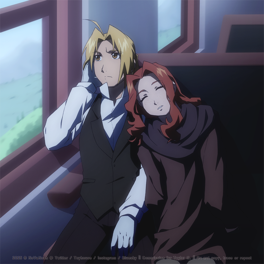 _NoVaNoah's tweet photo. Commission for @/Scarlet_Furey
Yet another scene of her multiple #FMA fics of these two sillies mine 😔🤲🏽✨

#FullmetalAlchemist #Ocxcanon https://t.co/fFnbJ2Iqrs