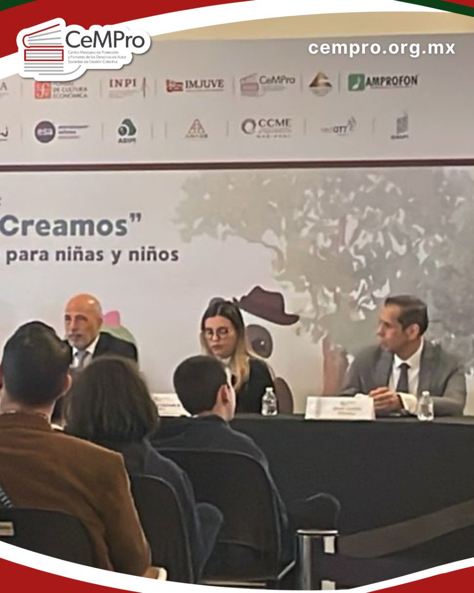 Hoy asistimos al lanzamiento de ‘Jugando; inventamos y creamos’, el primer concurso de propiedad intelectual para niñas y niños, organizado por el <a href="/IMPI_Mexico/">IMPI</a> 

Un gusto acompañar iniciativas que impulsan la creatividad y el respeto a los derechos de autor desde la infancia.