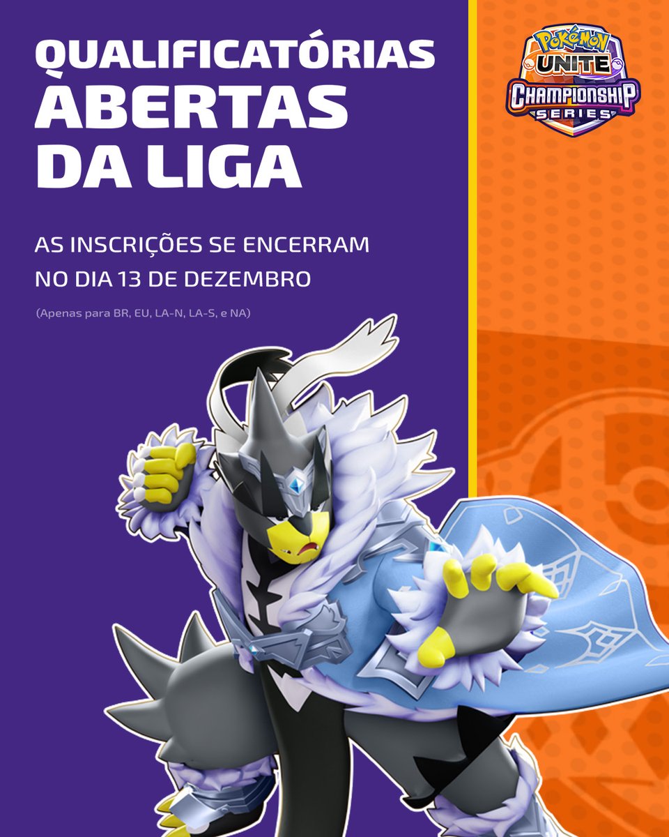 Pokémon UNITE Championship Series Brazil tweet media