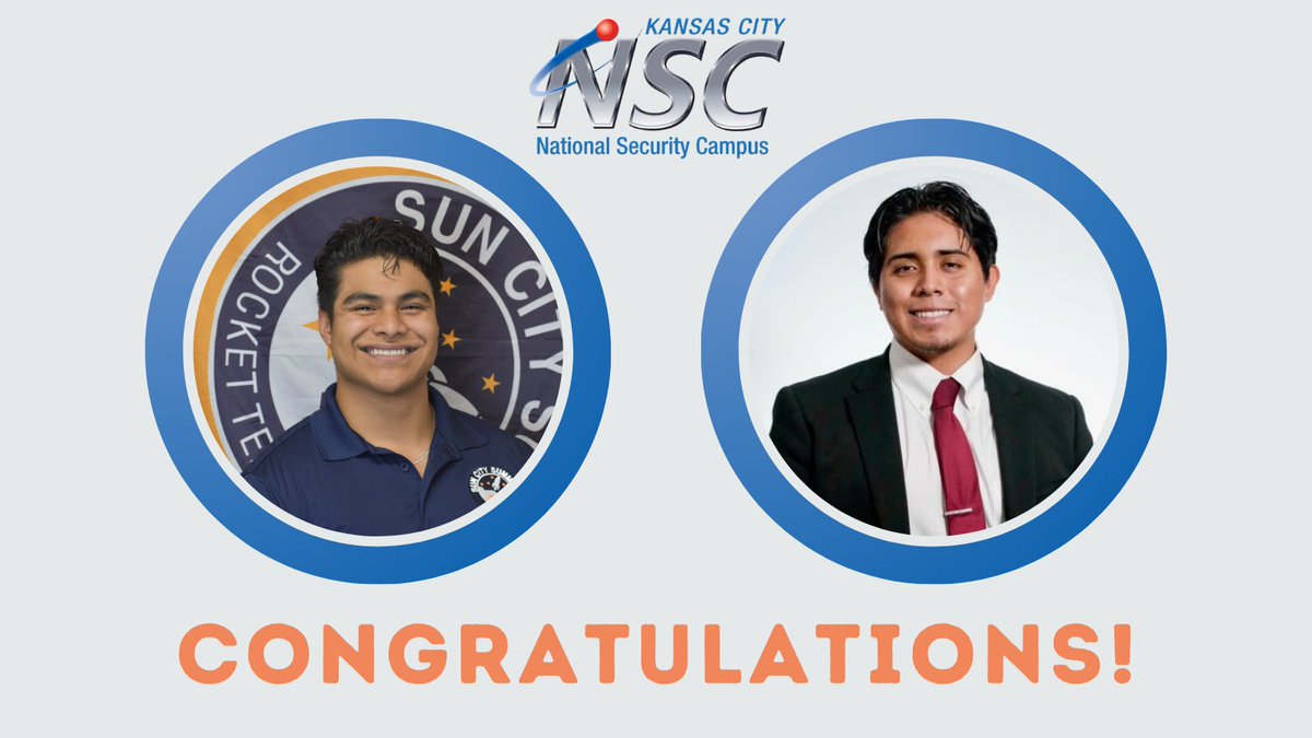 CcapPre's tweet image. Congrats to Richard A. Puentes and Adrian Jesus Duran on joining KCNSC next year! They've done fantastic work on their ceramics 3D printing project — We're sad to see you leave but excited for what’s ahead for you!
