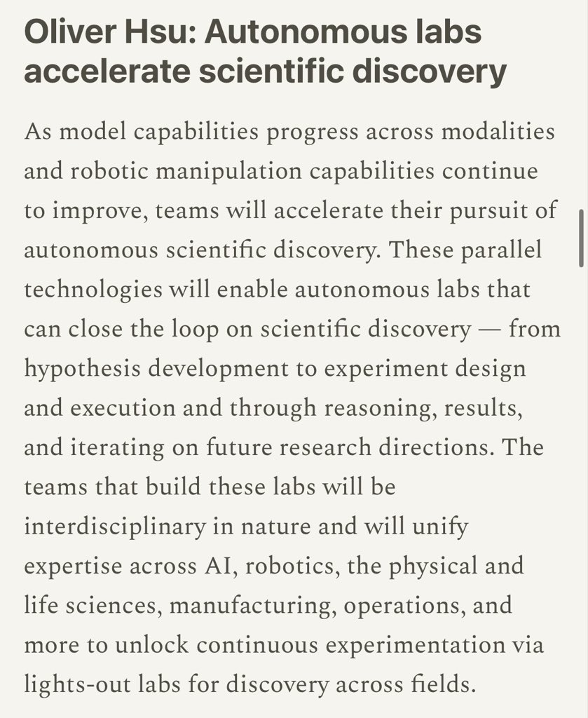 Los avances en las capacidades de razonamiento de la IA y el aprendizaje de los robots pueden ayudar a acelerar los cicl