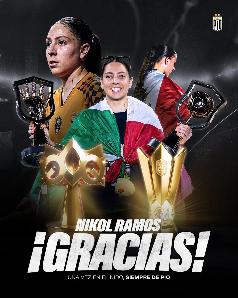 Llegaste entre dudas y te vas entre aplausos, gracias por enseñarnos que la mejor forma de ganarse el respeto no es pidiéndolo, sino ganándolo.

Nos regalaste momentos increíbles, nos contagiaste de tu energía, llegaste cuestionada y te vas consagrada con dos títulos.

No es un