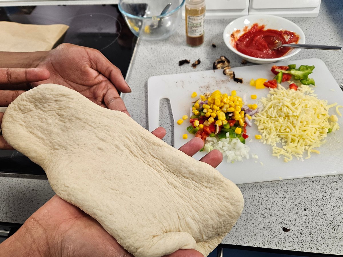 BrianClarkeAcad's tweet image. 🍕 GCSE Food Tech in action!

Students practiced key skills by making pizzas—covering dairy, bread, and vegetable components of the curriculum. A tasty way to learn about nutrition, food safety, and creativity!

#FoodTech #GCSE #HandsOnLearning #SkillsForLife