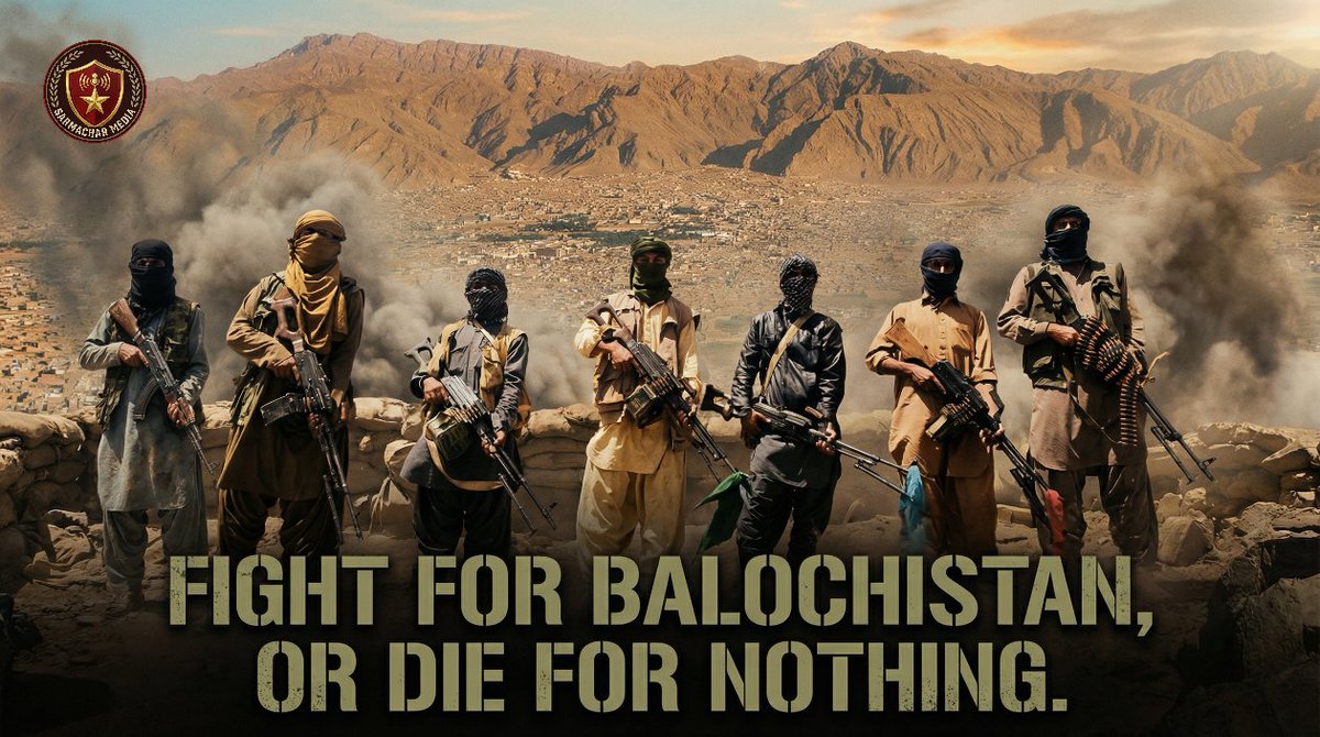 SarmacharMedia's tweet photo. FIGHT FOR BALOCHISTAN, OR DIE FOR NOTHING.
#Balochistan
#Baloch https://t.co/1jpGOOQZ0y