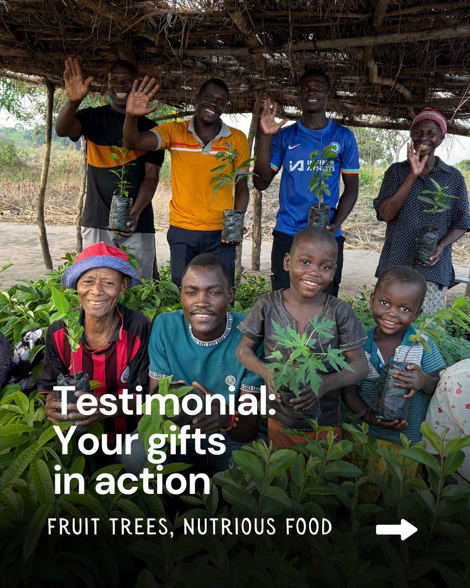 RIPPLEAfrica's tweet photo. Testimonial Time! ☺️🍋🍊
Thanks to your donations, their families are farming fruit for profit and consumption. Their children are now able to have fruit each morning before school. ⭐

https://t.co/8UQN4RYrxC

#testimonial #christmasgifts #realchange https://t.co/OmXKv9tX0l