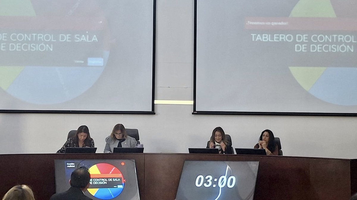 ⚖️💡 En estos momentos inicia la jornada de presentación final y premiación de #JusticIALab 2025, con la intervención de Miguel Porrúa, Coordinador del Clúster de Gobierno Digital y Datos <a href="/el_BID/">Banco Interamericano de Desarrollo</a> 

🎥 Siga la transmisión en vivo y conozca los proyectos innovadores que transforman