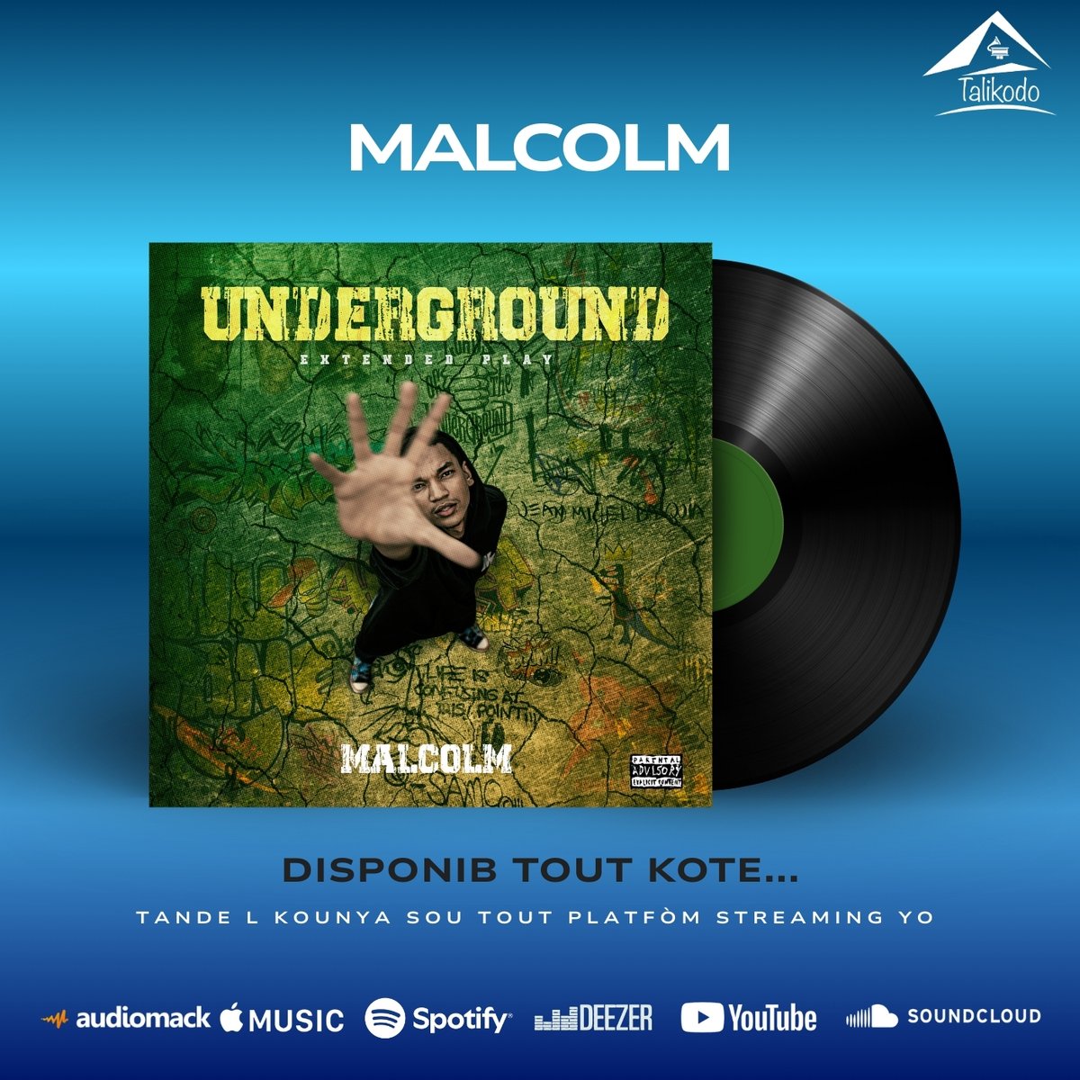 Alèkile EP #UNDERGROUND disponib tout platfòm streaming yo, Klike sou lyen an pou w tande l kote w vle... Anpil respè <a href="/MalcolmAyiti/">Malcolm</a> , kontinye frape!
distrokid.com/hyperfollow/ma…