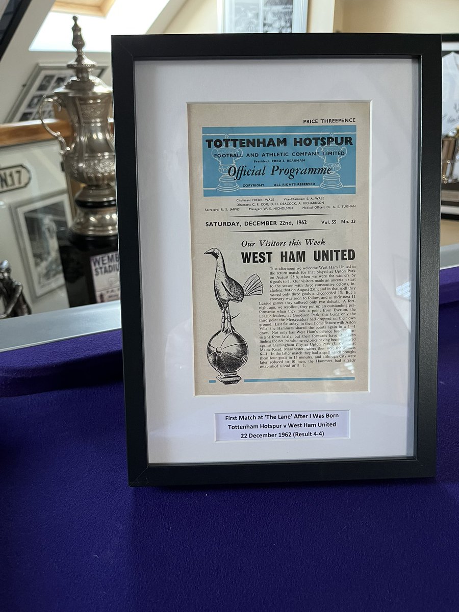 Tottenham Programme Collector tweet media